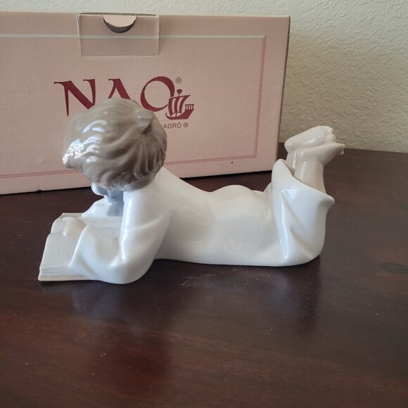 NAO Figurine Boy with Puppy “Repeat After Me” #1285 w/Box - Picture 5 of 6